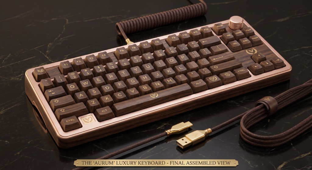 The AURUM Luxury Keyboard