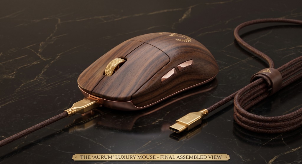 The AURUM Luxury Mouse