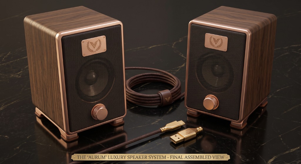 The AURUM Luxury Speaker System
